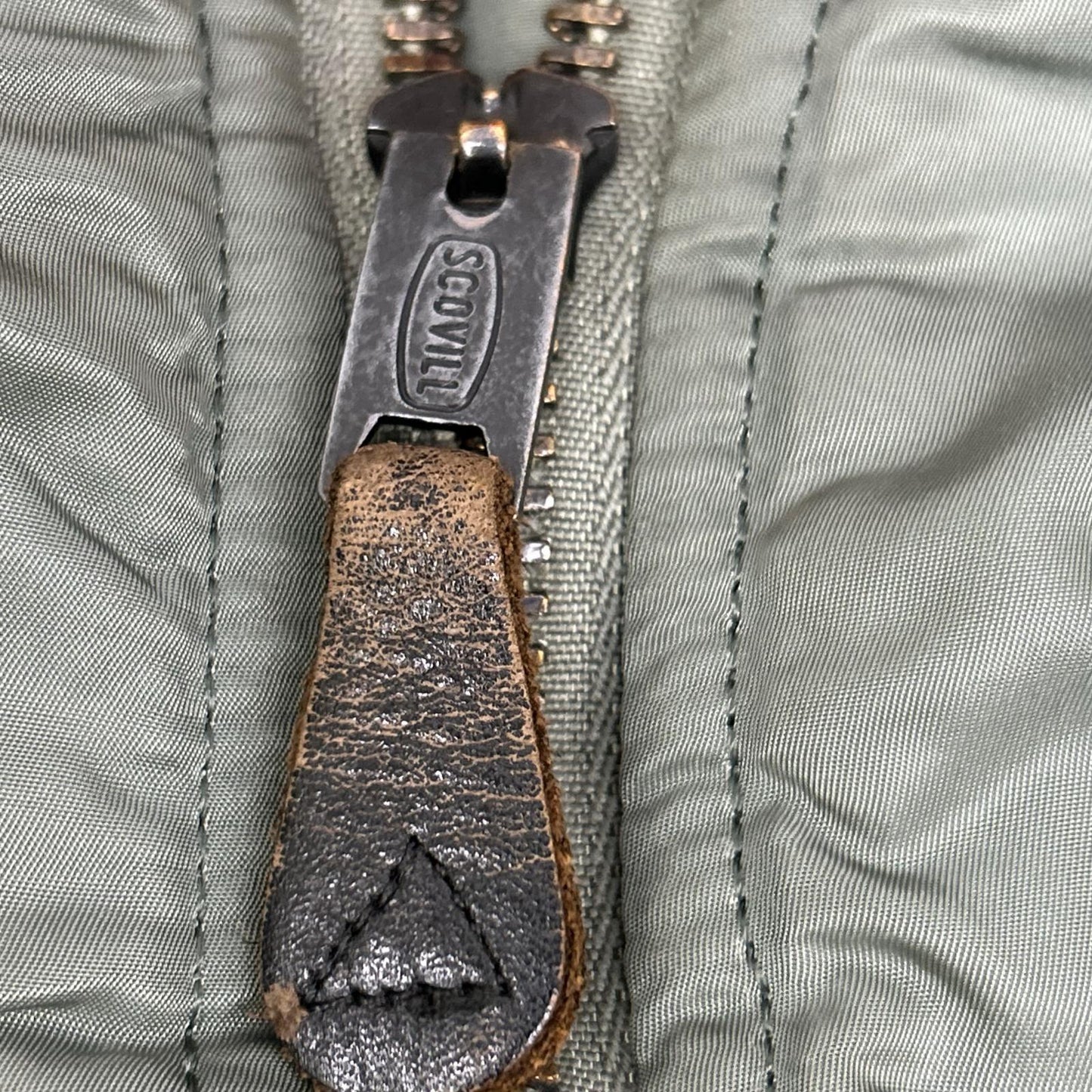 ALPHA INDUSTRIES Khaki '68 Repro Patched MA-1 Bomber Size S