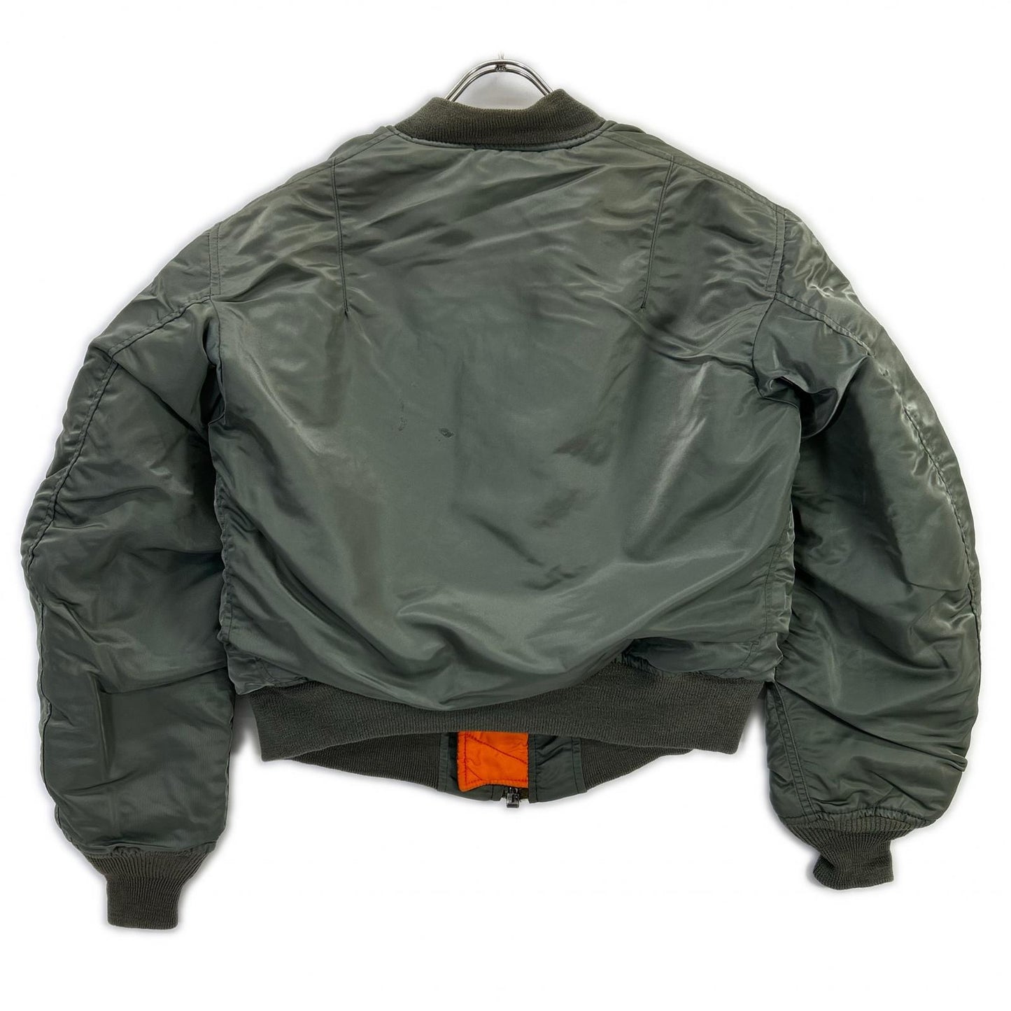 ALPHA INDUSTRIES Khaki '68 Repro Patched MA-1 Bomber Size S
