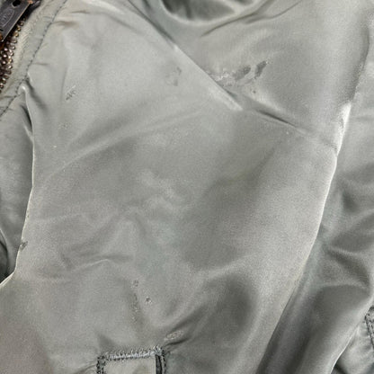 ALPHA INDUSTRIES Khaki '68 Repro Patched MA-1 Bomber Size S