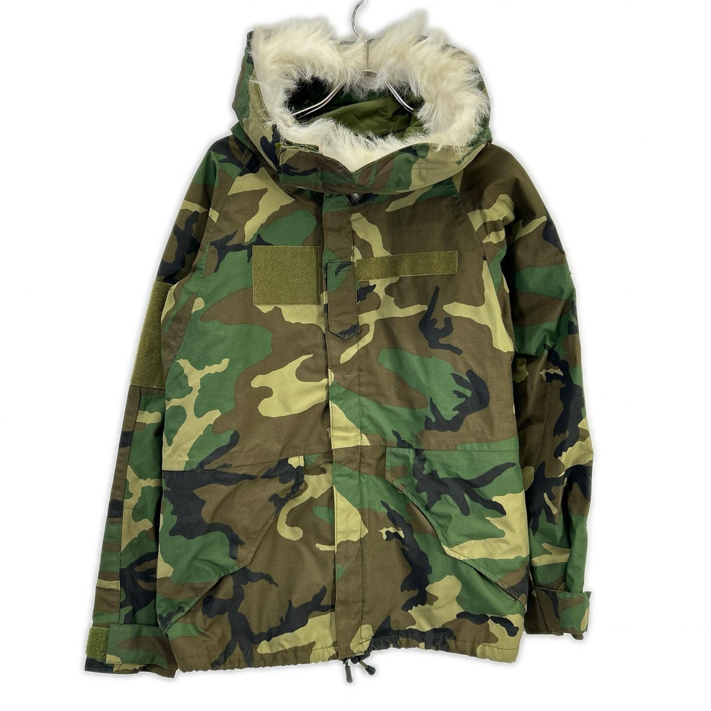 ECWCS GEN1 Early Camo Fur Gore-Tex Parka Nylon Jacket Size S/S