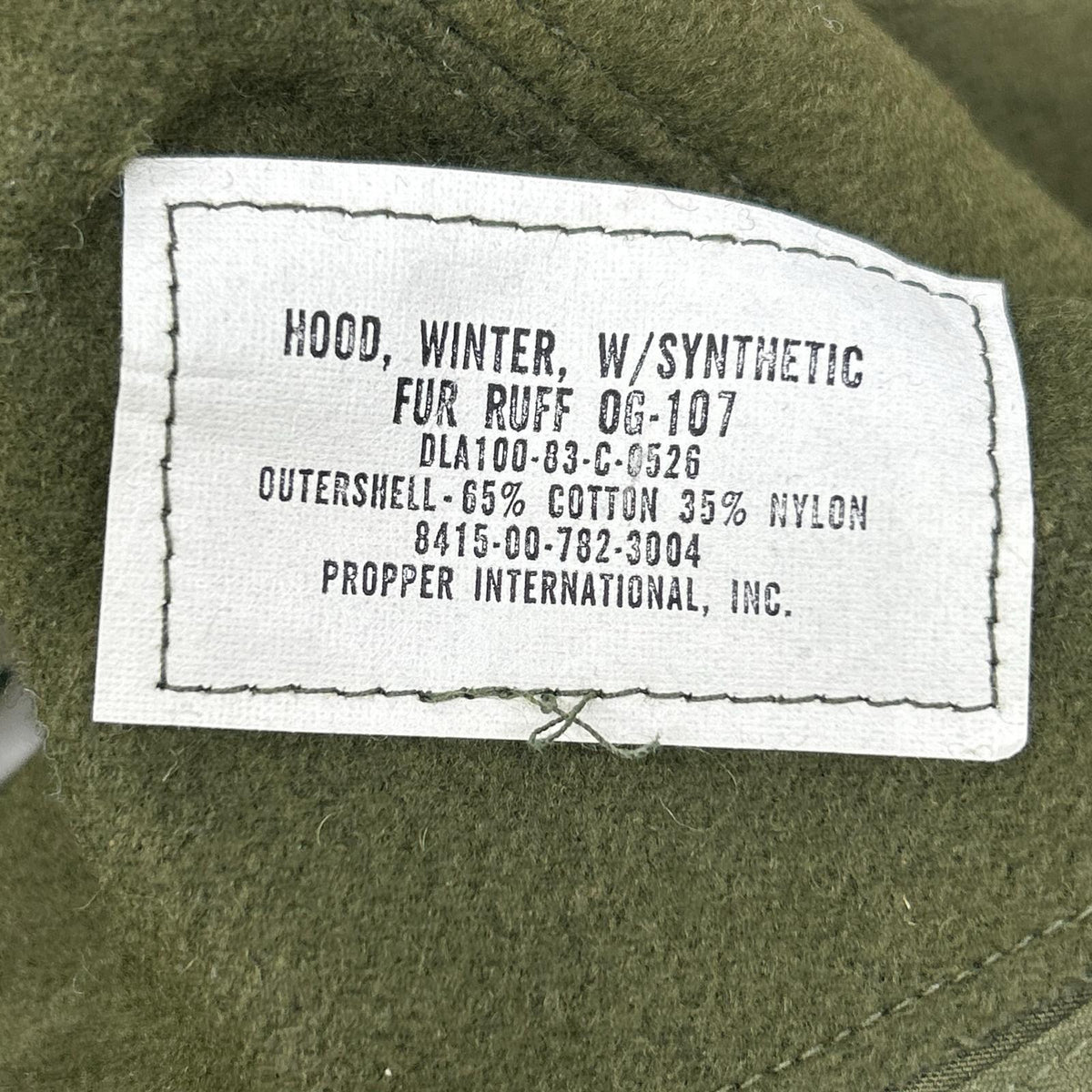 MILITARY M-65 '83 Fishtail Parka Cotton Jacket Size S