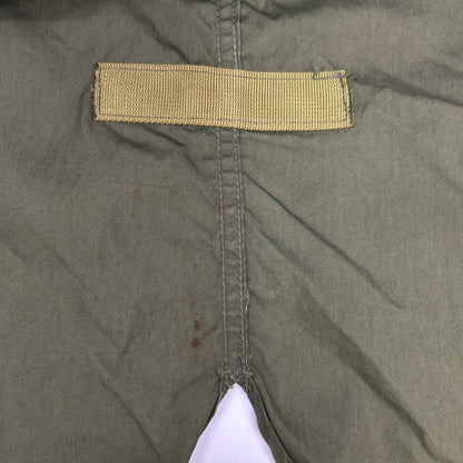 MILITARY Khaki 50s M51 Fishtail Parka Cotton Jacket Size S