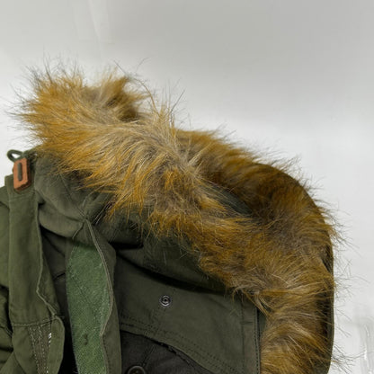 MILITARY Khaki 50s M51 Fishtail Parka Cotton Jacket Size S