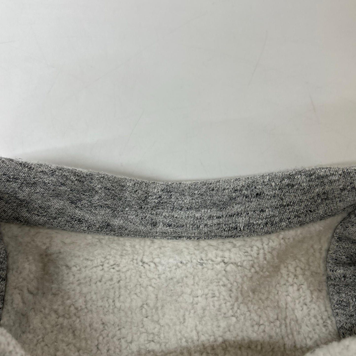 C.P.COMPANY 24AW Gray Logo Fleece Hoodie Cotton Size L