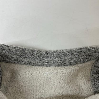 C.P.COMPANY 24AW Gray Logo Fleece Hoodie Cotton Size L