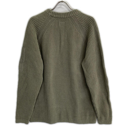 C.P.COMPANY 25AW Cotton Chenille Sweater Khaki Size M