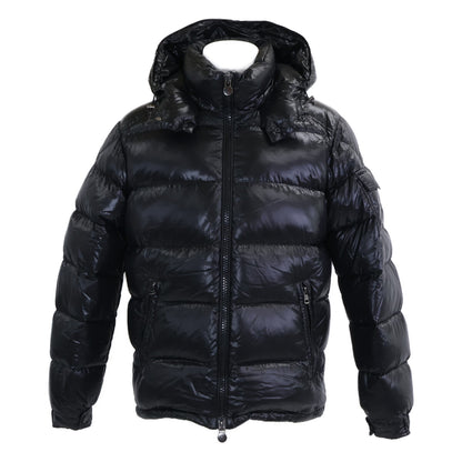 MONCLER MAYA Hooded Down Jacket Black Size 3