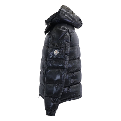MONCLER MAYA Hooded Down Jacket Black Size 3