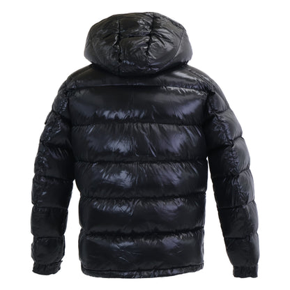 MONCLER MAYA Hooded Down Jacket Black Size 3