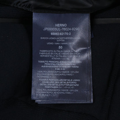 HERNO Laminar Active Stand Collar Down Blouson Navy Size 50