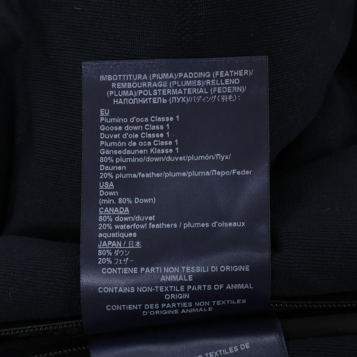 HERNO Laminar Active Stand Collar Down Blouson Navy Size 50