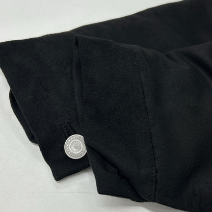 RESOUND CLOTHING Faux Suede Fur Coverall Jacket Black Size 2