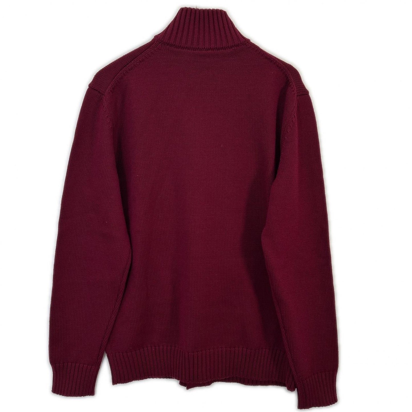 ZANONE Chioto Slim Fit 5-Gauge Cardigan Bordeaux Size 52