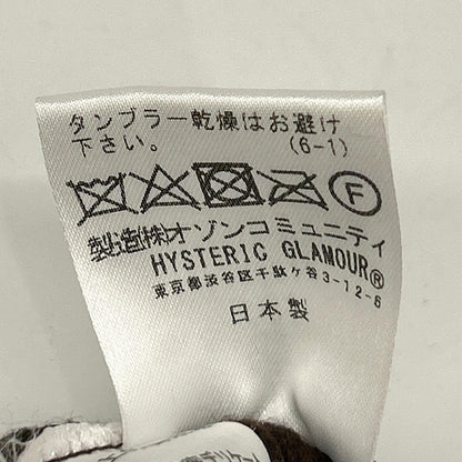 HYSTERIC GLAMOUR HYSTERIC TIMES Sweater Brown Size L