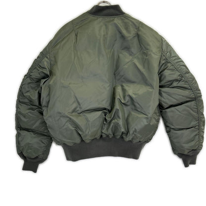 ALPHA INDUSTRIES Moonloid MA-1 Bomber Jacket Khaki Size XL