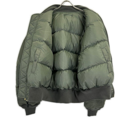 ALPHA INDUSTRIES Moonloid MA-1 Bomber Jacket Khaki Size XL