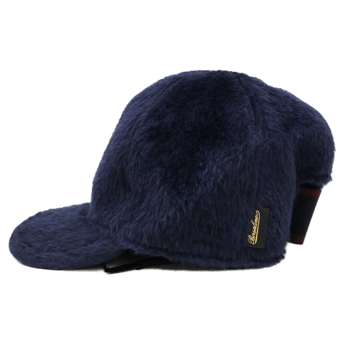 Borsalino Alpaca Wool Baseball Cap Navy Size 59
