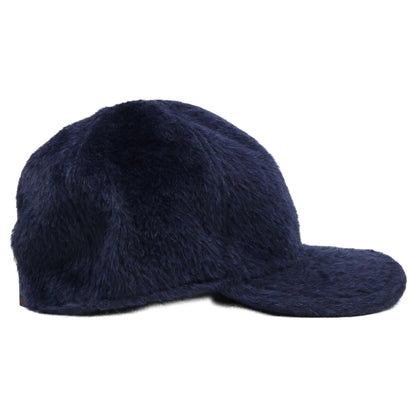Borsalino Alpaca Wool Baseball Cap Navy Size 59