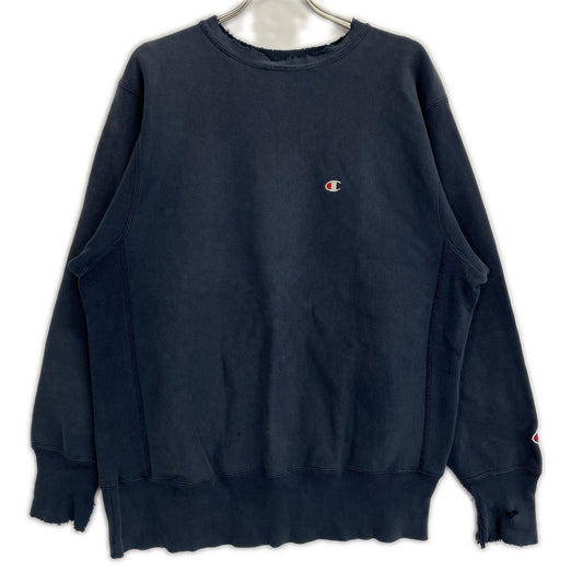 Champion 90s Mexico Reverse Weave Sweatshirt Navy Size L