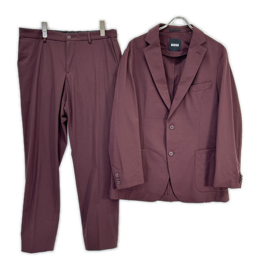 BOSS Brown Dressletic Nylon Jacket & Pants Set Size 50/50