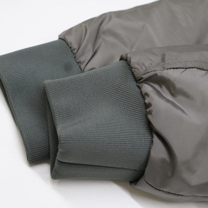MONCLER POILIOT Hooded Nylon Down Jacket Gray Size 3