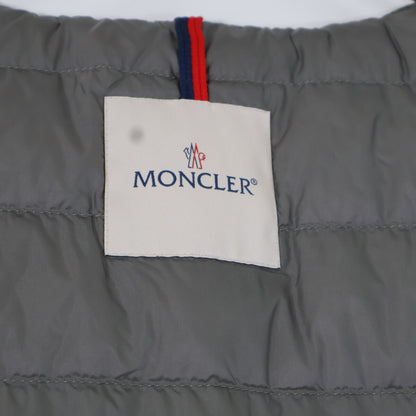 MONCLER POILIOT Hooded Nylon Down Jacket Gray Size 3