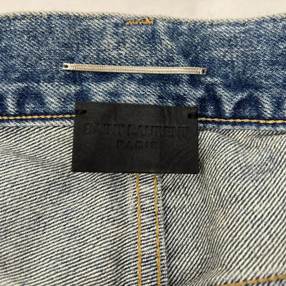 SAINT LAURENT PARIS Light Blue Distressed Jeans Size 27