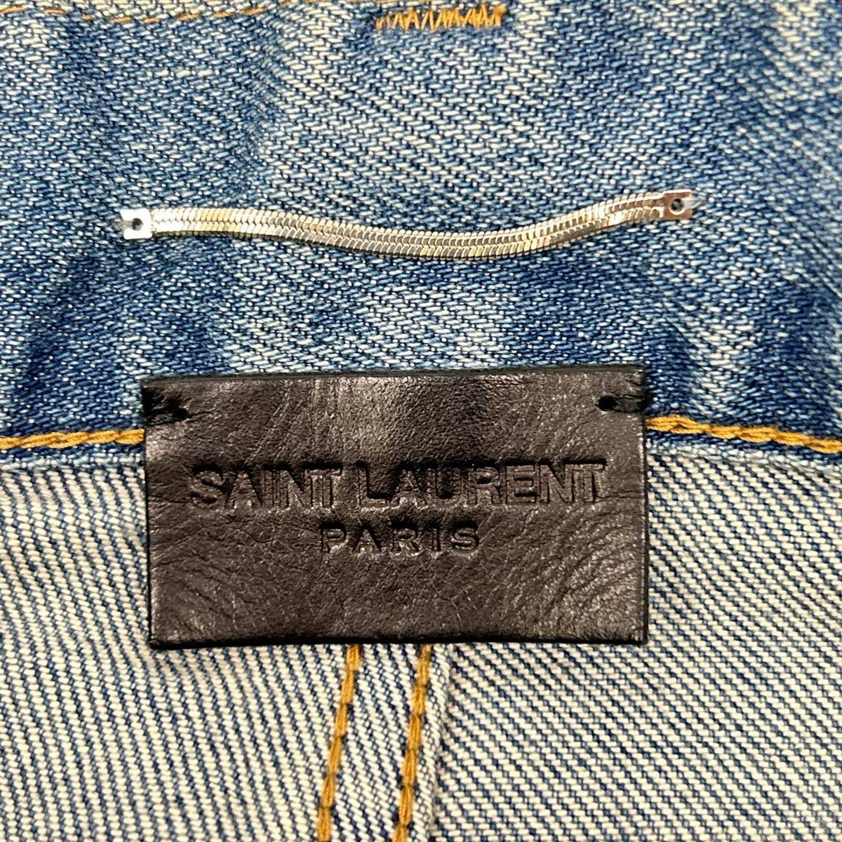 SAINT LAURENT PARIS Light Blue Skinny Jeans Size 26