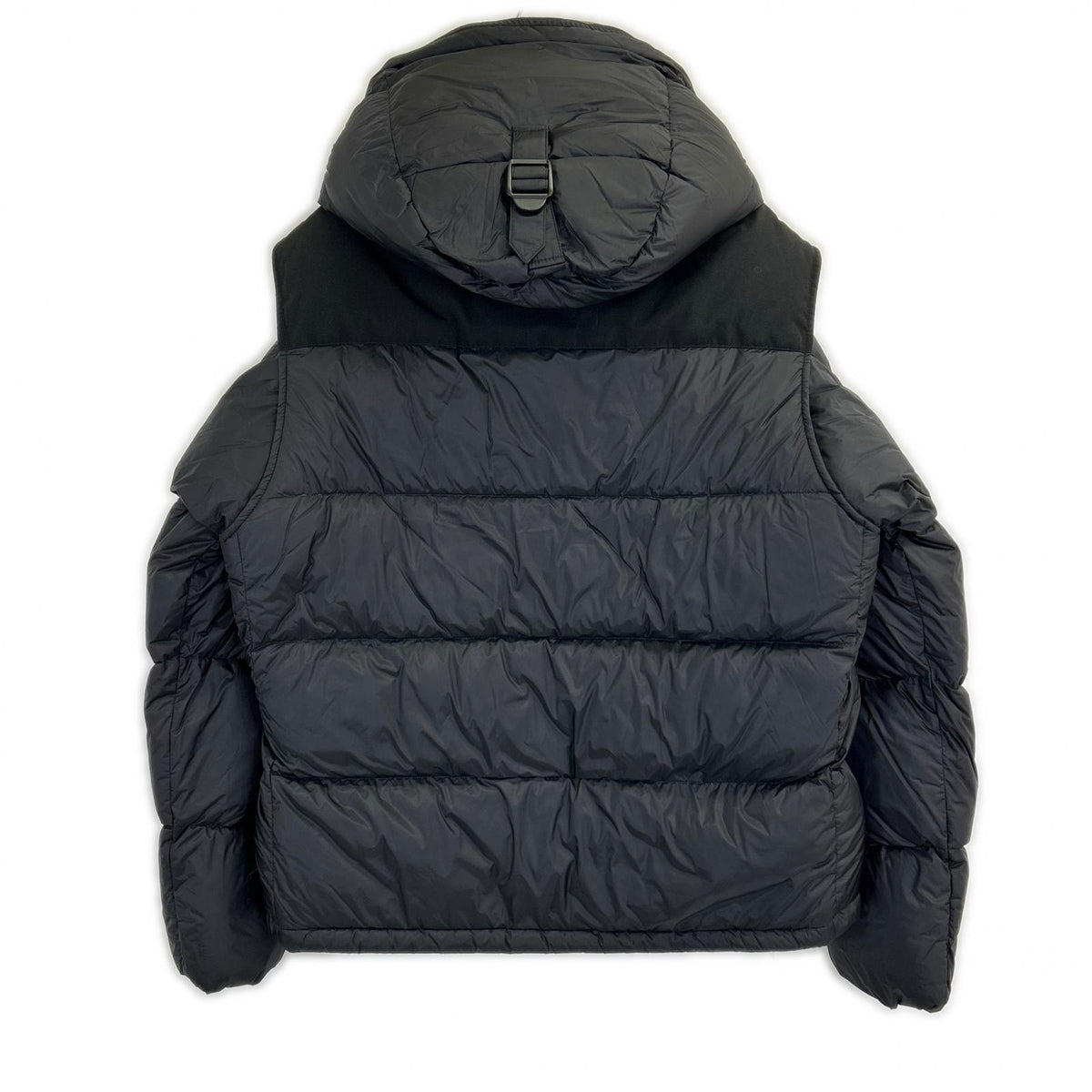 BURBERRY Lockwell 2-Way Hooded Down Jacket Black Size XL/TG