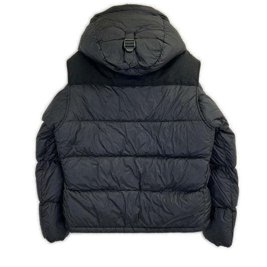 BURBERRY Lockwell 2-Way Hooded Down Jacket Black Size XL/TG