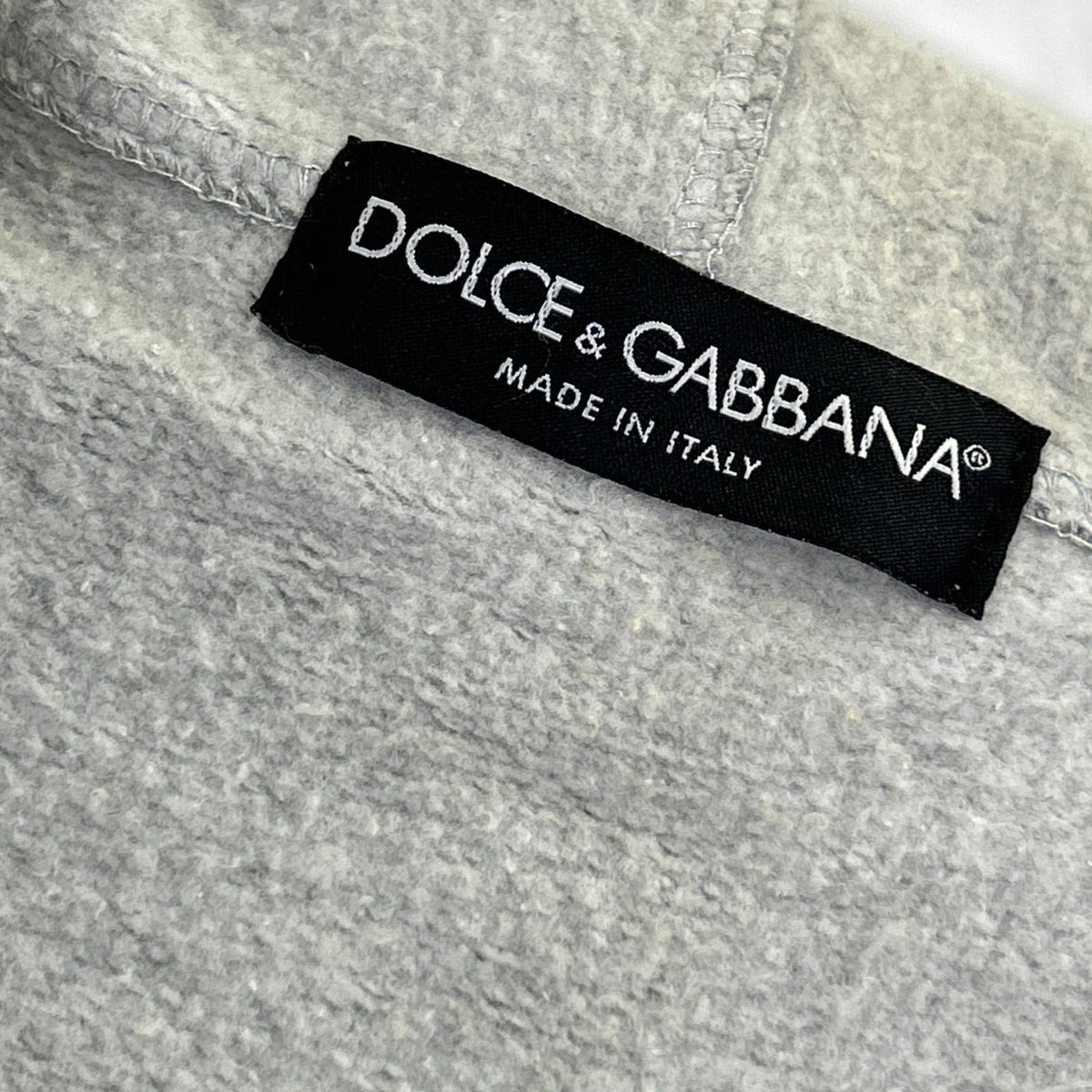DOLCE&GABBANA Detachable Hooded Jacket Black/Gray Size 50