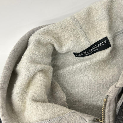 DOLCE&GABBANA Detachable Hooded Jacket Black/Gray Size 50
