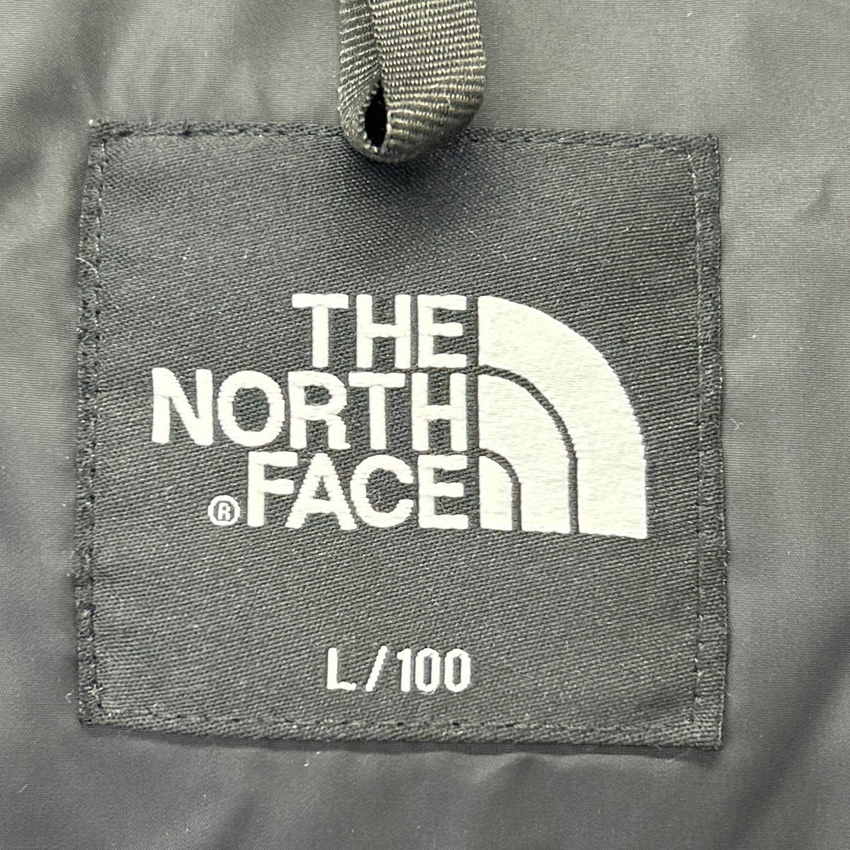 THE NORTH FACE NJ1DQ55A Black Eco Nylon Down Coat Size L/100