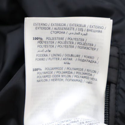 MONCLER AFFTON Fur-Trim Hooded Down Jacket Black Size 6
