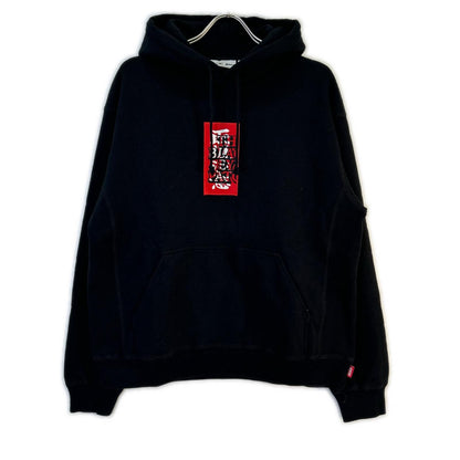 THE BLACK EYE PATCH "Handle With Care" Hoodie Black Size M