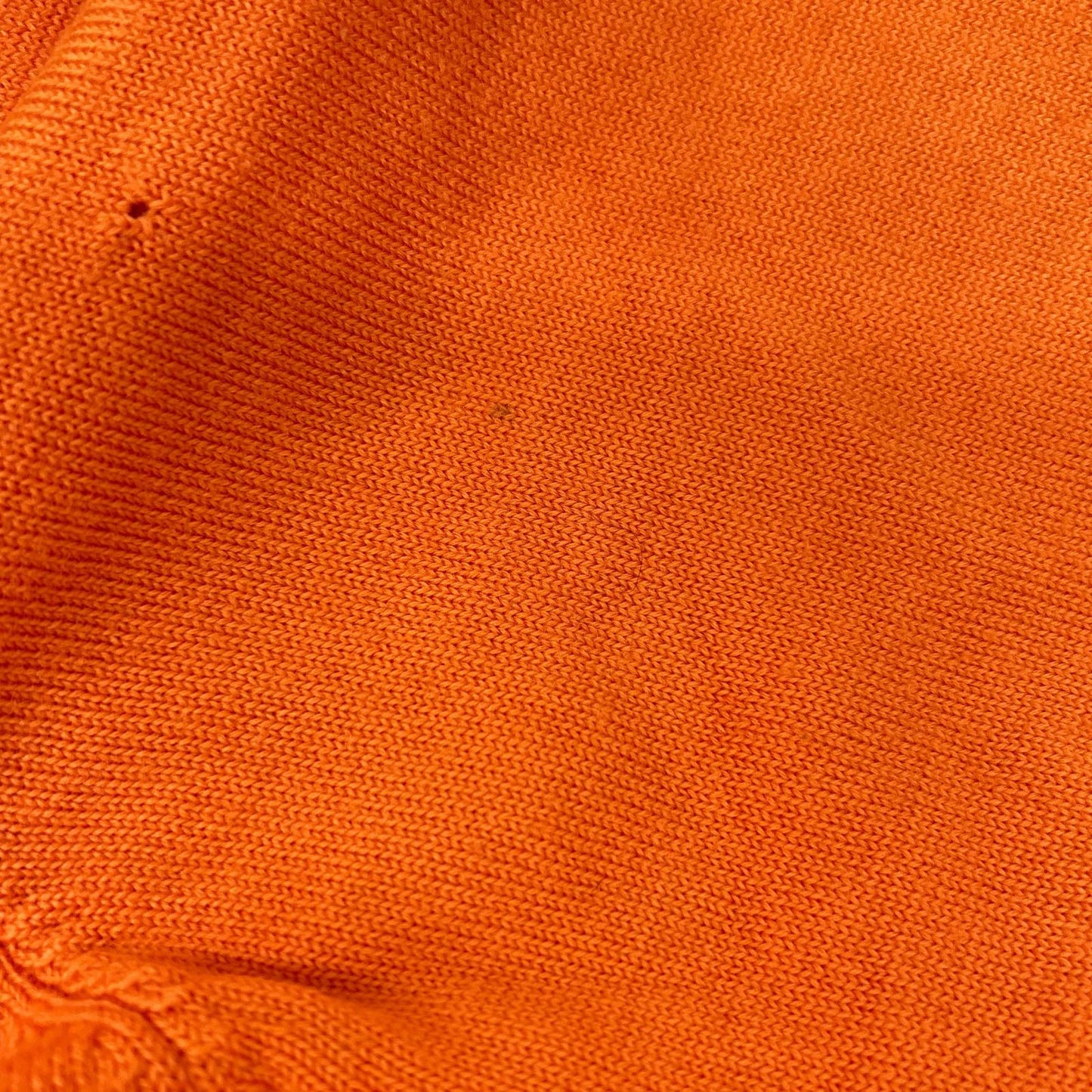 mill Orange Crash Henley Neck Sweater Size 2