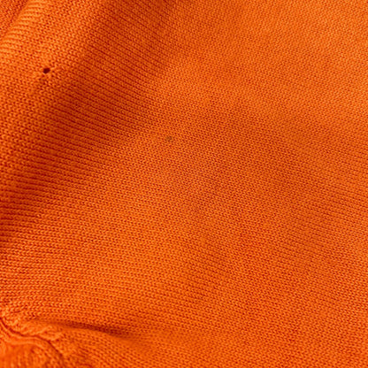 mill Orange Crash Henley Neck Sweater Size 2