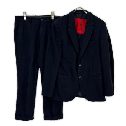 MAUVE Black Wool Suit Set Up Jacket Size 46/48