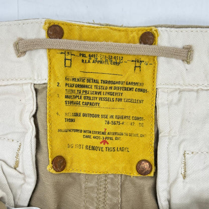 POLO RALPH LAUREN 90s Multi-Pocket Cargo Beige Size 36/30