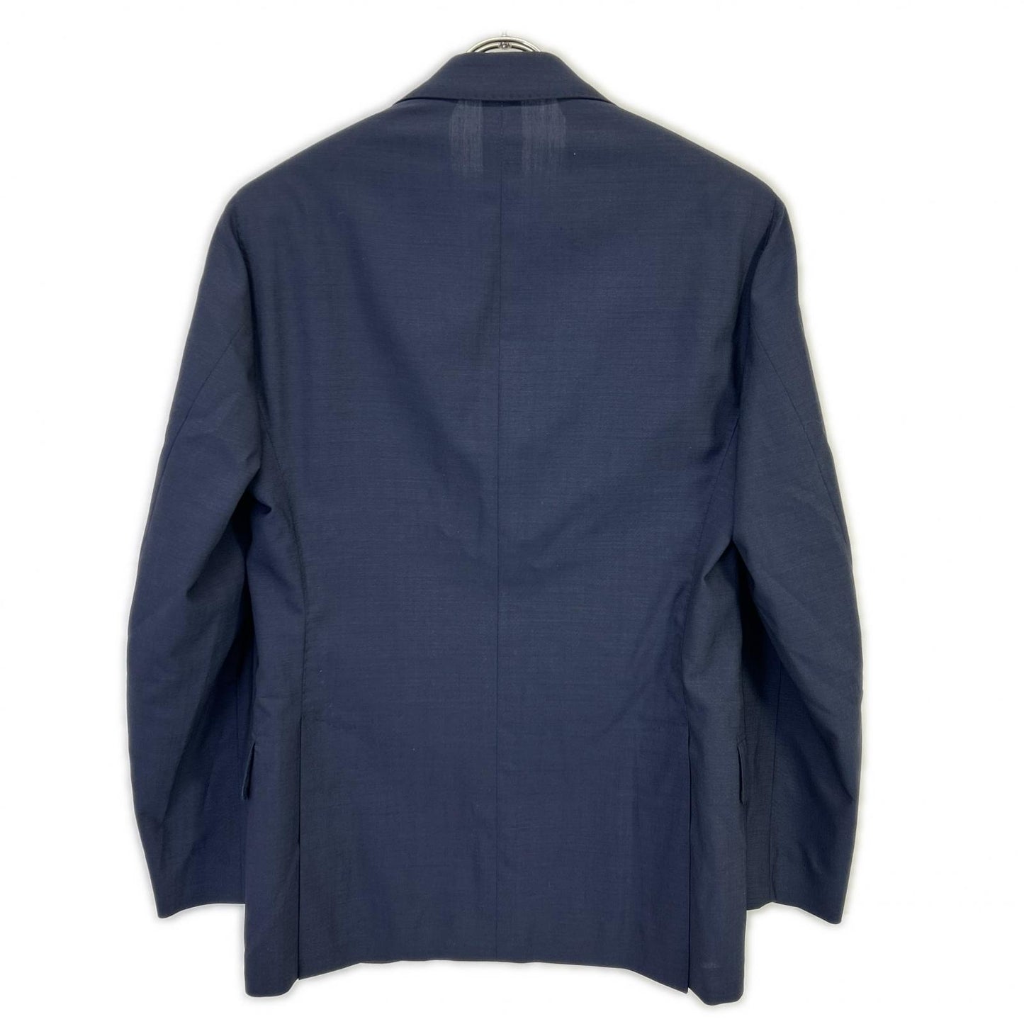 LARDINI JI801AQ 3B Tailored 100% Wool Blazer Navy Size 44