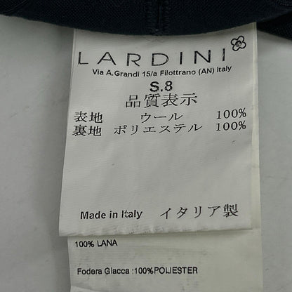 LARDINI JI801AQ 3B Tailored 100% Wool Blazer Navy Size 44