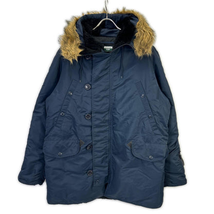 PaulSmithJEANS Navy Nylon N-3B Mod Coat Size L