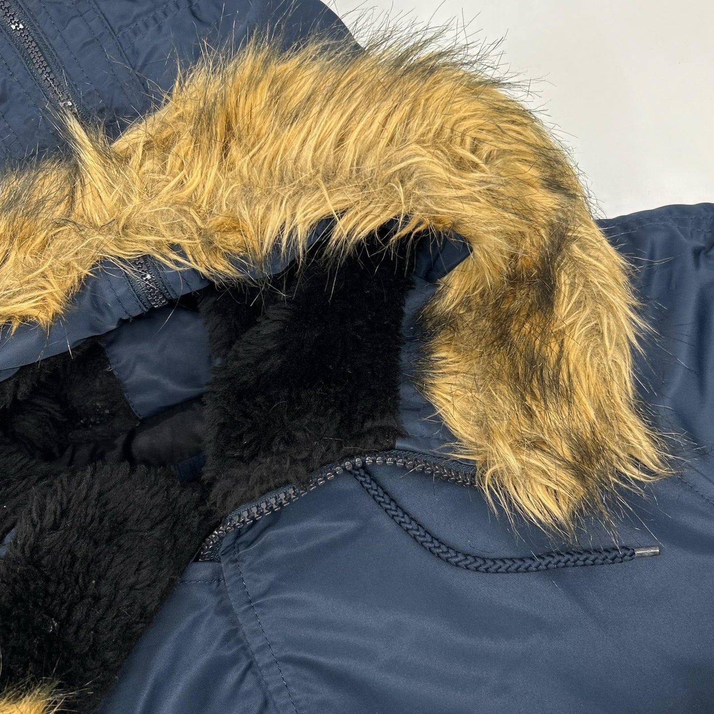 PaulSmithJEANS Navy Nylon N-3B Mod Coat Size L
