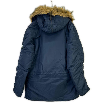 PaulSmithJEANS Navy Nylon N-3B Mod Coat Size L