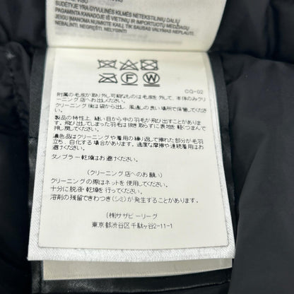 CANADA GOOSE Jasper Down Parka Black Size 2XS/2TP