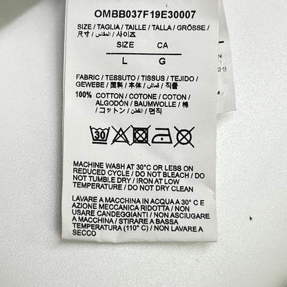 OFF-WHITE 19AW Scaffolding Over Hoodie White Size L