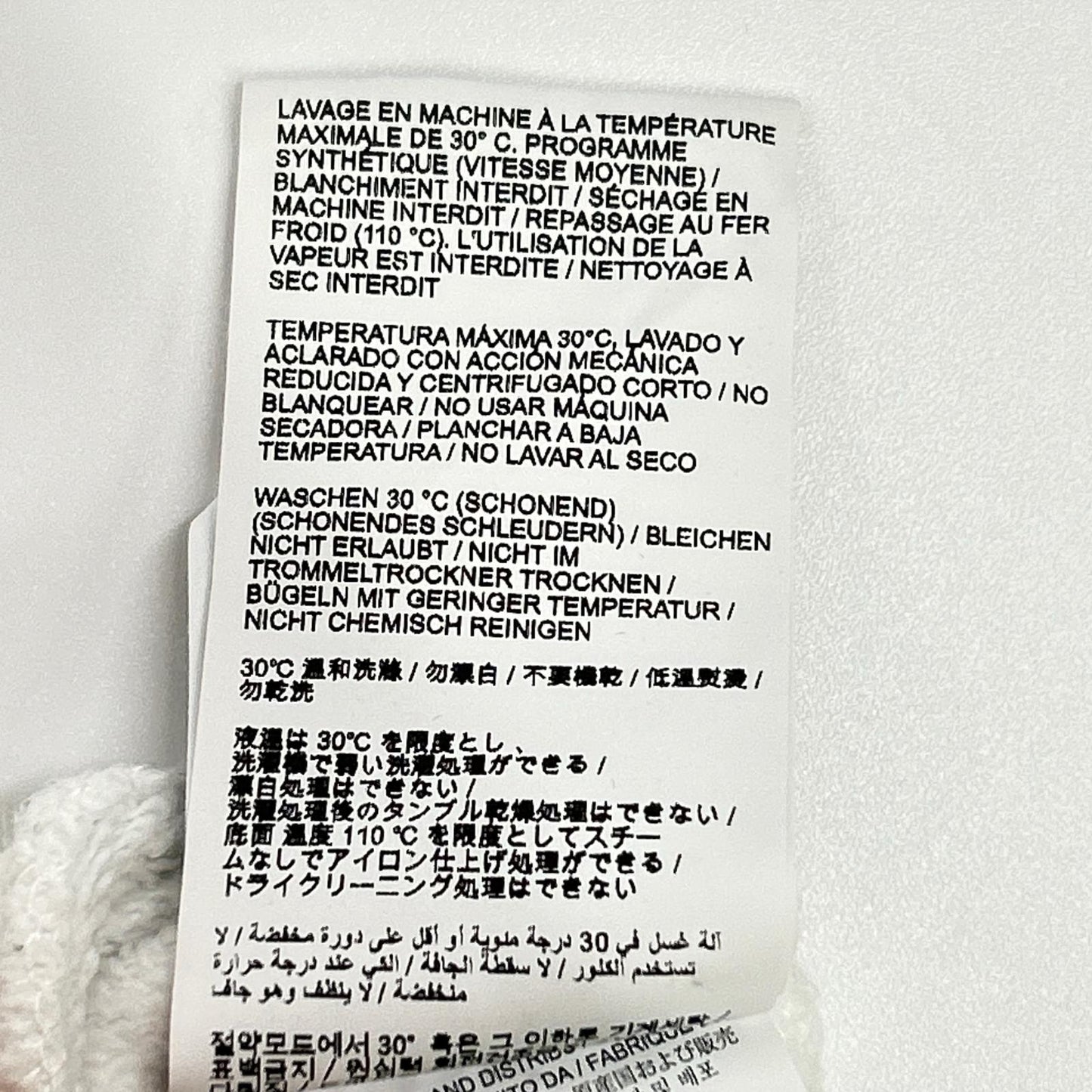 OFF-WHITE 19AW Scaffolding Over Hoodie White Size L