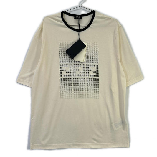 FENDI 23 Zucca Gradient T-Shirt White Size S