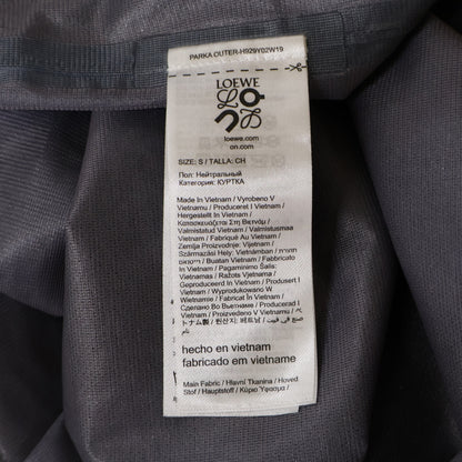 LOEWE Ultra Parka ON Technical Shell Coat Blue Size S