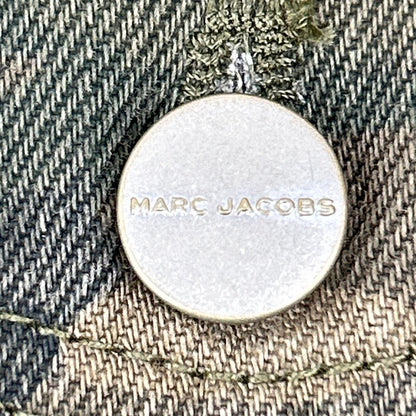 MARC JACOBS Khaki Camo Big Trucker Jacket Size XL